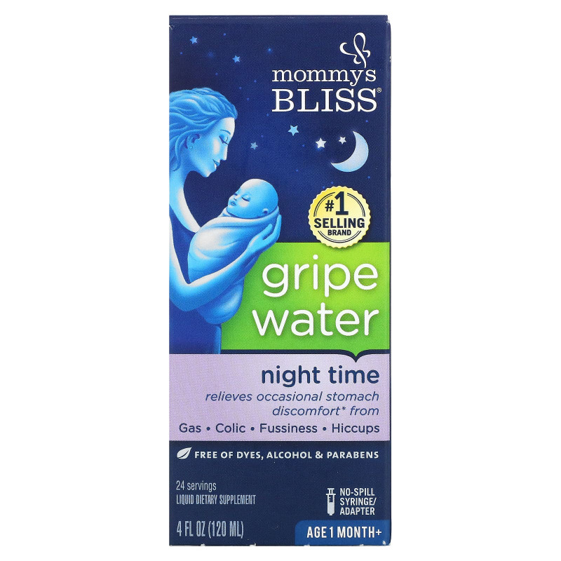 Mommy's Bliss Night Time Gripe Water 4 fl. oz (120 ml)