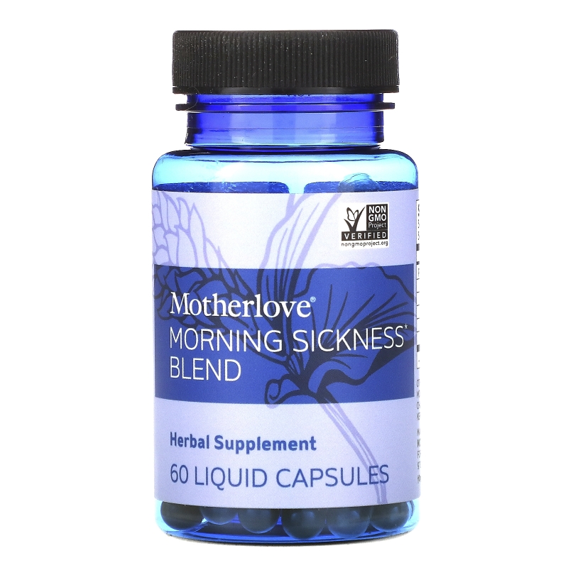 Motherlove, Morning Sickness Blend, 60 Liquid Capsules