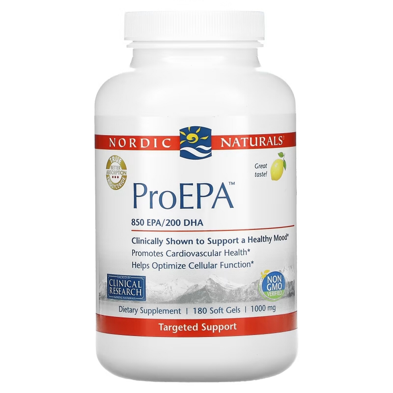 Nordic Naturals, ProEPA, 1000 mg, 180 Softgels