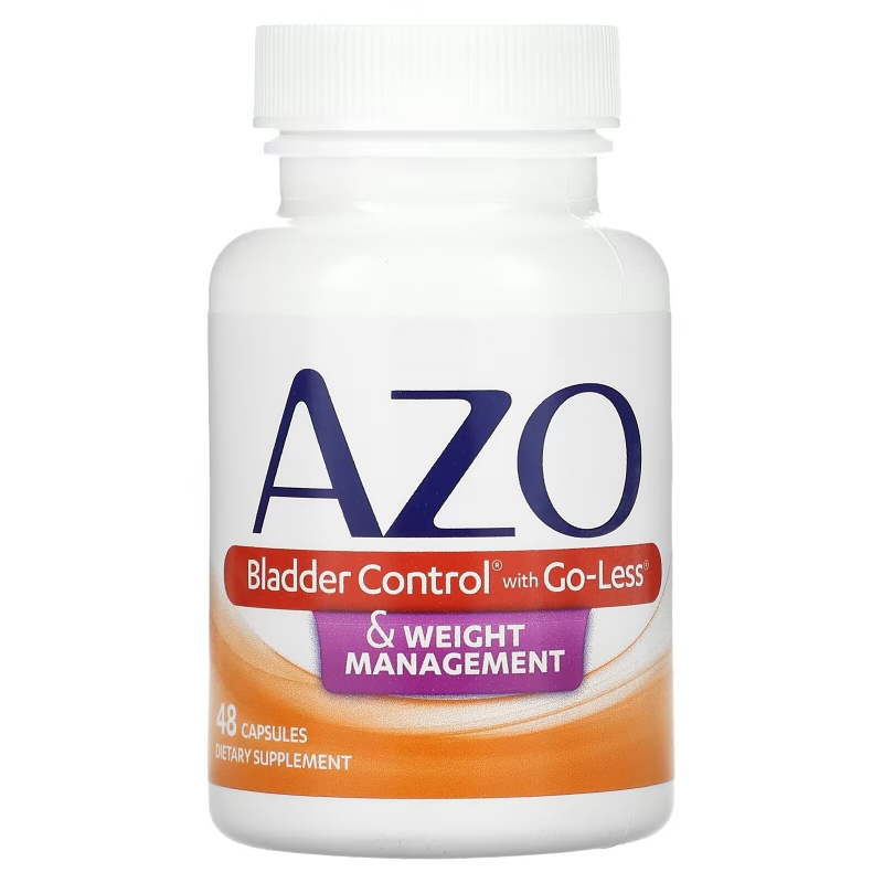 Azo, Bladder Control with Go-Less & Weight Management, 48 Capsules