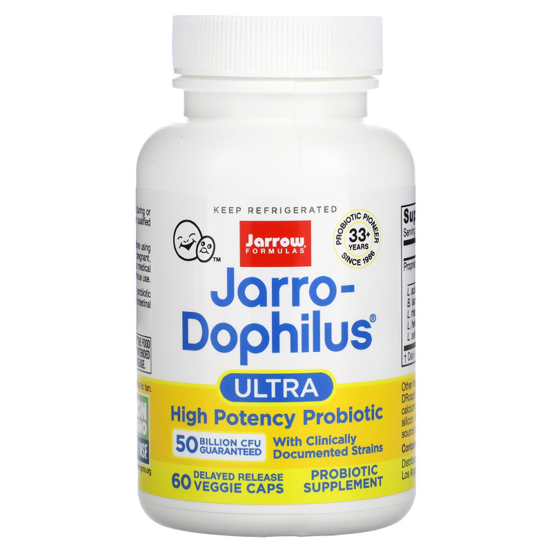 Jarrow Formulas Ultra Jarro-Dophilus 60 Capsules (Ice)