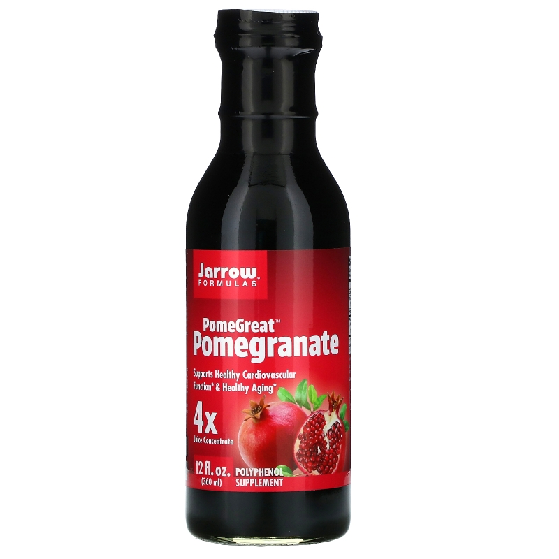 Jarrow Formulas, PomeGreat, гранатовый, 30 мл (12 fl oz)