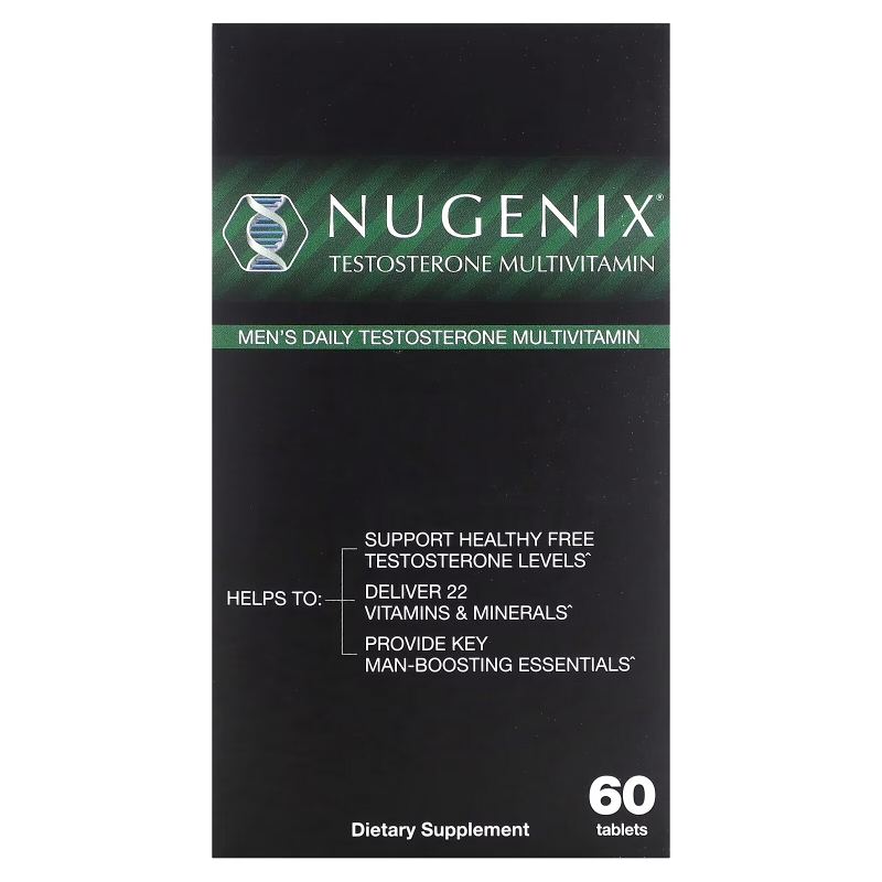 Nugenix, Men's Daily Testosterone Multivitamin, 60 Tablets