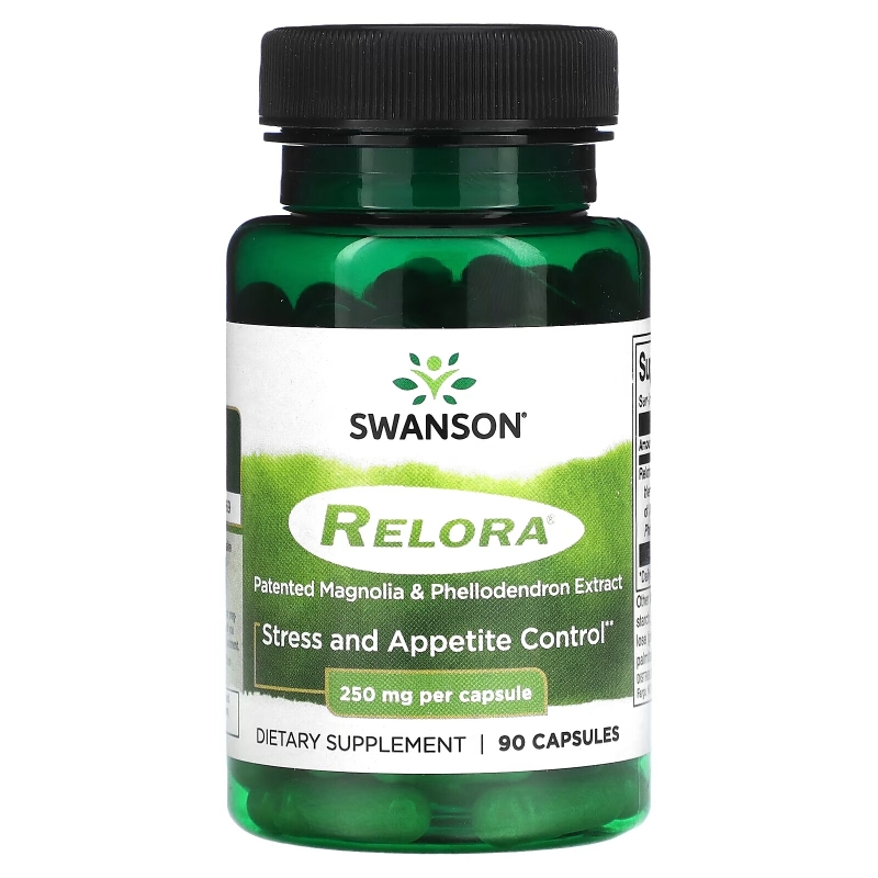 Swanson, Relora, 250 mg, 90 Capsules