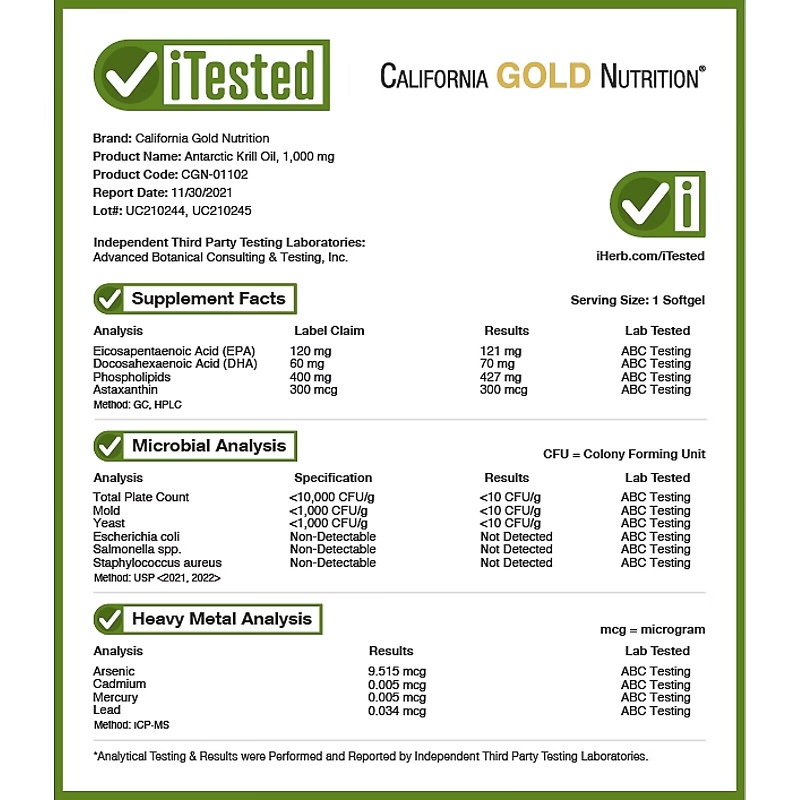 California Gold Nutrition, Жир арктического криля, с астаксантином, RIMFROST, натуральный клубничный и лимонный вкус, 1000 мг, 120 желатиновых капсул-рыбок